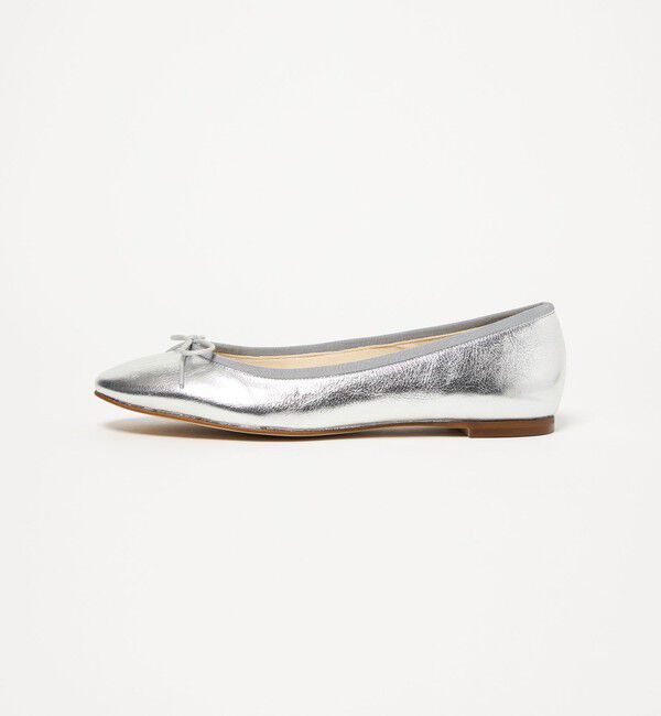 ODETTE E ODILE「バレリーナ26S フラット10&darr;&uarr;」|バレエシューズ|SILVER