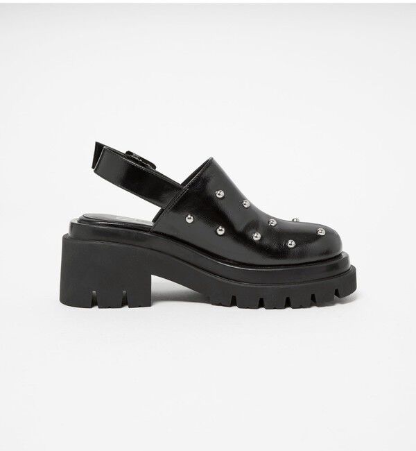 SY UNITED ARROWS「＜SY＞タンクソールスタッズ ミュール サンダル75&uarr;」|サンダル|