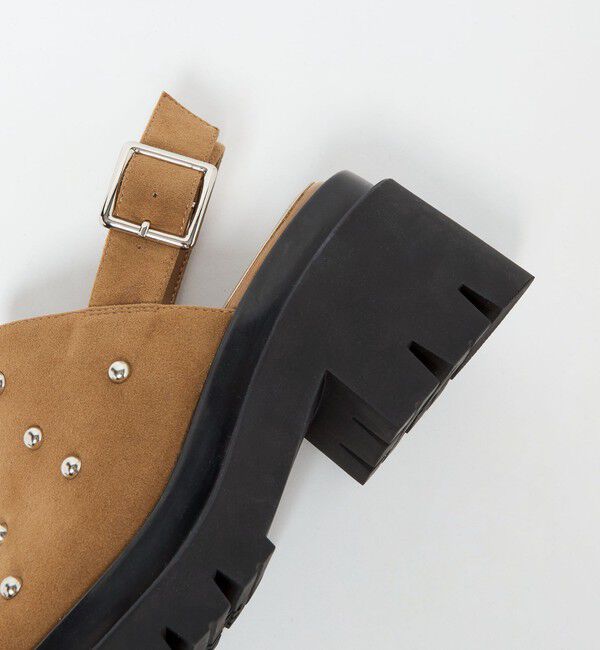 SY UNITED ARROWS「＜SY＞タンクソールスタッズ ミュール サンダル75&uarr;」|サンダル|