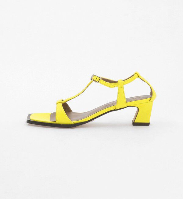ODETTE E ODILE「スクエアエッジ サンダル45&uarr;」|サンダル|YELLOW