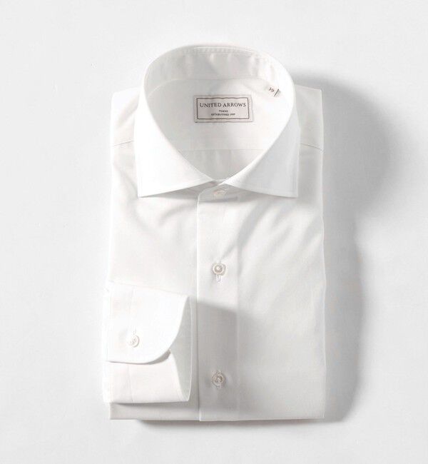 UNITED ARROWS「イージーケア AG ブロード ワイドカラーシャツ -抗菌防臭-」|シャツ・ブラウス|