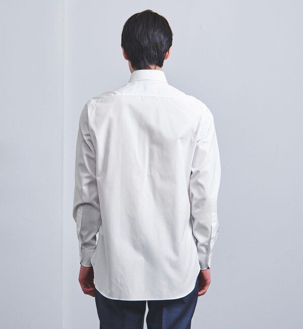 UNITED ARROWS「イージーケア AG ブロード ワイドカラーシャツ -抗菌防臭-」|シャツ・ブラウス|