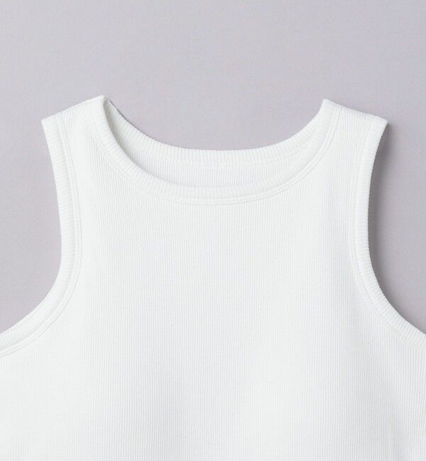 UNITED ARROWS「＜TO UNITED ARROWS＞C/PLA リブ タンク ブラトップ」|スポーツ|