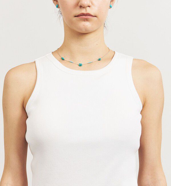 UNITED ARROWS「＜TO UNITED ARROWS＞C/PLA リブ タンク ブラトップ」|スポーツ|