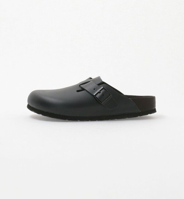 UNITED ARROWS「＜BIRKENSTOCK＞ Boston/ボストン レザーサンダル」|サンダル|BLACK