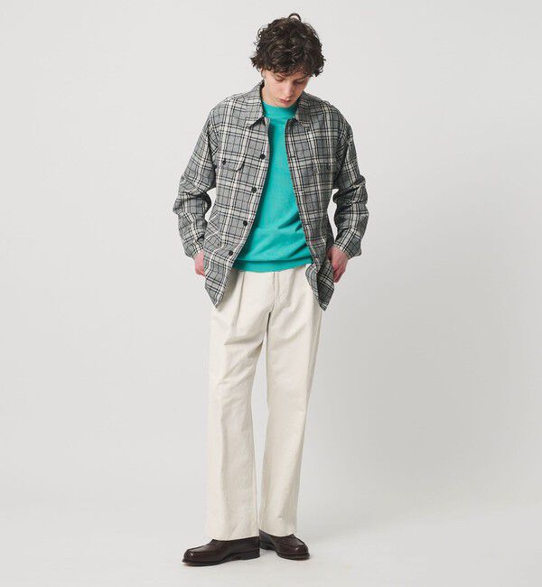 UNITED ARROWS「ラミーブレンド 2プリーツ ニドムチノ 「SLOW &　」」|チノ|