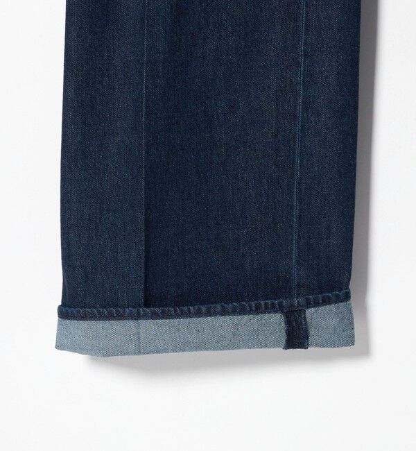 UNITED ARROWS「デニム タック ワイドパンツ」|デニム|