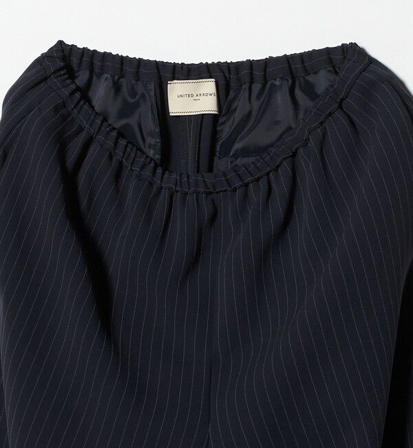 UNITED ARROWS「Drapy ピンストライプ イージーパンツ ‐ウォッシャブル‐」|スラックス|