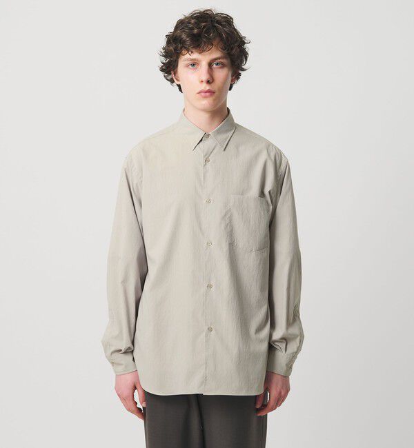 UNITED ARROWS「フォーシーズンズ ポプリン レギュラーカラーシャツ　ヨコストレッチ」|シャツ・ブラウス|