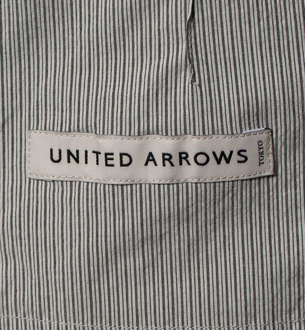 UNITED ARROWS「ギザコットン コードレーン サファリジャケット」|ミリタリージャケット|