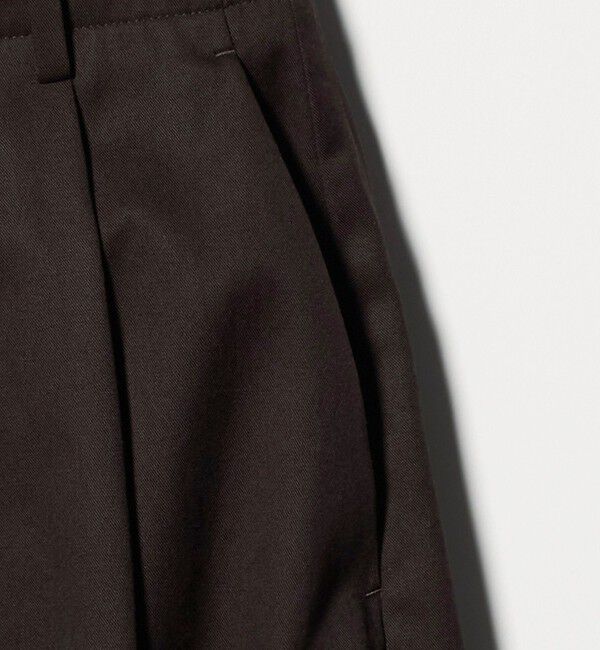 UNITED ARROWS「ギャバ クロップド パンツ」|キュロット|