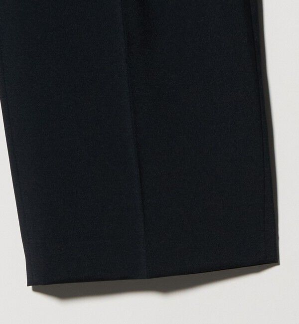 UNITED ARROWS「タック テーパード クロップド パンツ」|チノ|