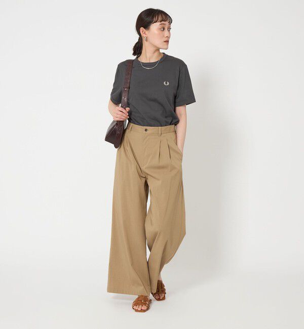 UNITED ARROWS green label relaxing「＜FRED PERRY＞リンガー Tシャツ」|Tシャツ・カットソー|