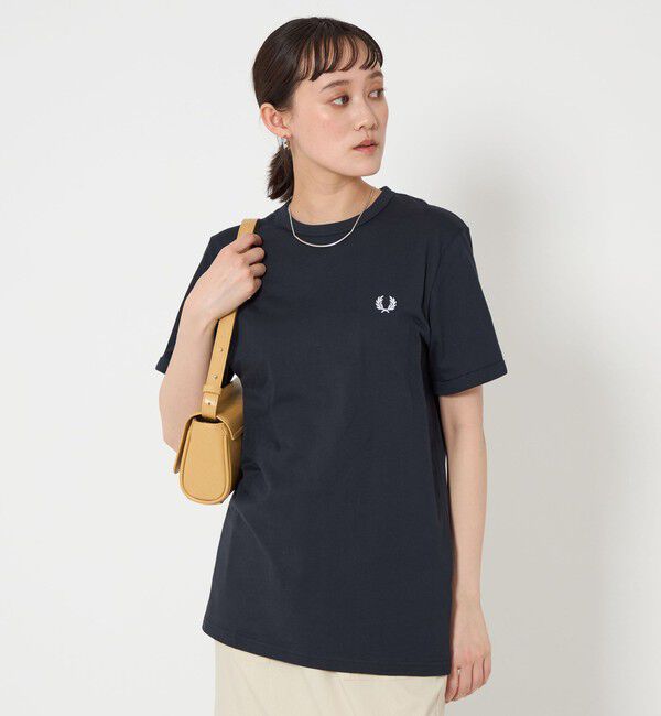 UNITED ARROWS green label relaxing「＜FRED PERRY＞リンガー Tシャツ」|Tシャツ・カットソー|