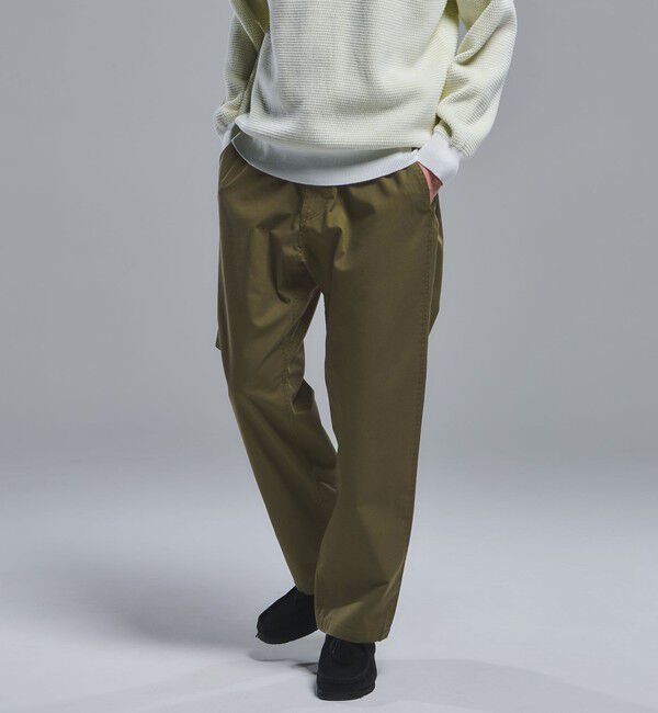 UNITED ARROWS green label relaxing「【別注】＜Gramicci＞GLR TC ツイル ワイド テーパード パンツ」|その他|DK.GREEN