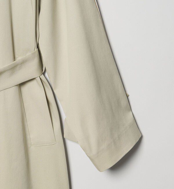 EMMEL REFINES「＜EMMEL REFINES＞EM Wボタン トロミ フレア トレンチコート」|トレンチコート|