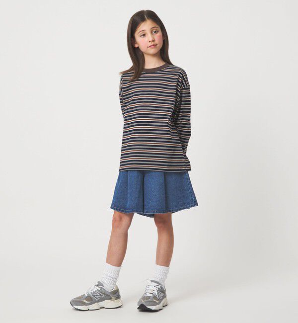 UNITED ARROWS green label relaxing「デニム タックキュロット パンツ / キッズ  100cm-160cm」|その他|