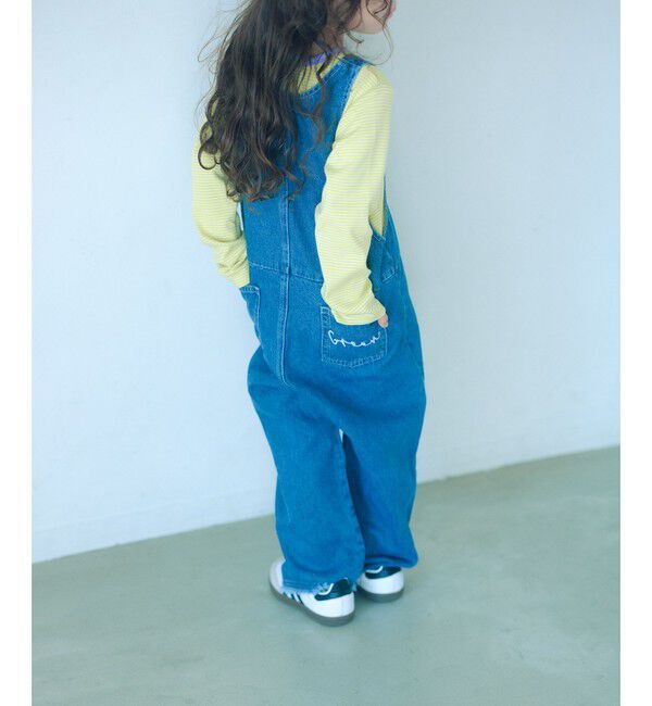 UNITED ARROWS green label relaxing「デニム サロペット / キッズ  100cm-160cm 」|ワンピース|