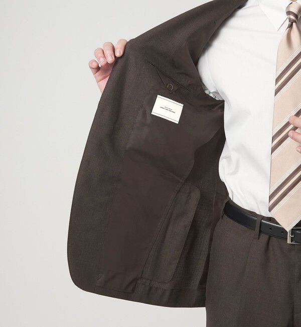 UNITED ARROWS green label relaxing「VITALE BARBERIS CANONICO ラスティック 無地 3B CLS/D スーツジャケット セットアップジャケット」|スーツ|