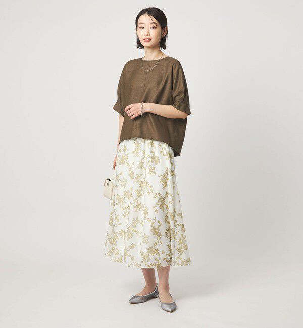 UNITED ARROWS green label relaxing「リネンライク ブラウス マシンウォッシャブル ストレッチ UVカット」|シャツ・ブラウス|