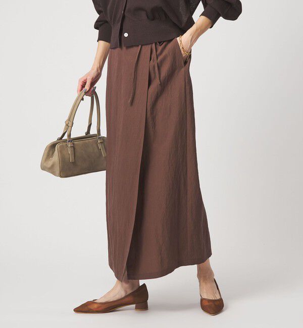 UNITED ARROWS green label relaxing「［size SHORTあり］フィブリル ナロー スカート」|タイト|