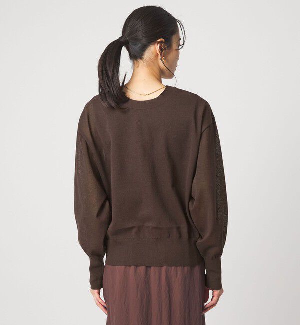 UNITED ARROWS green label relaxing「【結論シリーズ】ビューティーネック2WAYカーデ ウォッシャブル」|カーディガン|