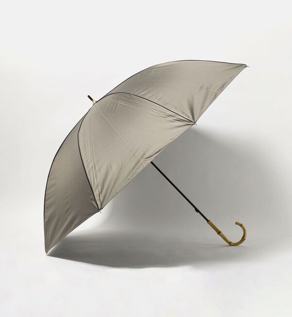 UNITED ARROWS green label relaxing「【別注】＜because＞パイピング アンブレラ 長傘 晴雨兼用 レイン UVカット」|傘|