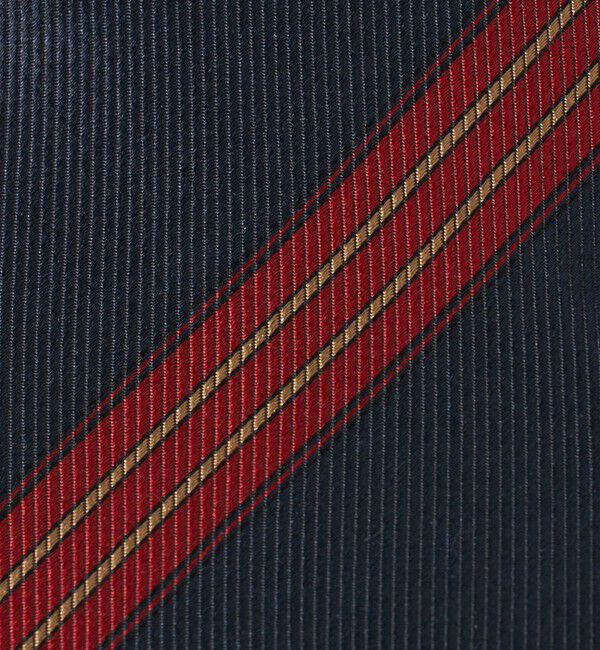 UNITED ARROWS green label relaxing「GLR シルク2 8.0cm ストライプ3 ネクタイ」|ネクタイ・蝶ネクタイ|