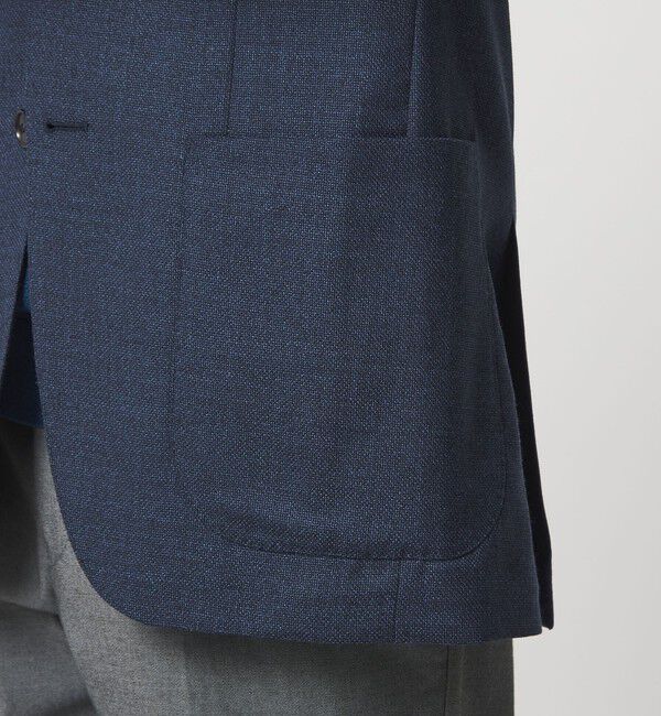 UNITED ARROWS green label relaxing「REDA MESH 無地 2B RG ジャケット」|テーラードジャケット|