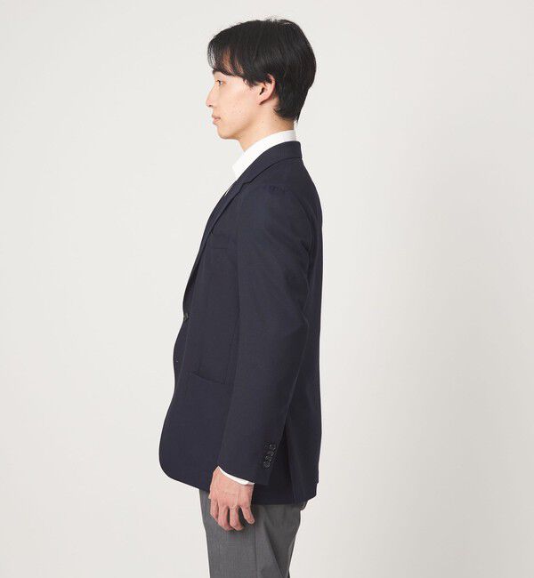 UNITED ARROWS green label relaxing「REDA MESH 無地 2B RG ジャケット」|テーラードジャケット|