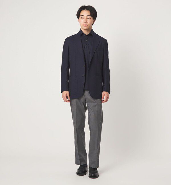 UNITED ARROWS green label relaxing「REDA MESH 無地 2B RG ジャケット」|テーラードジャケット|
