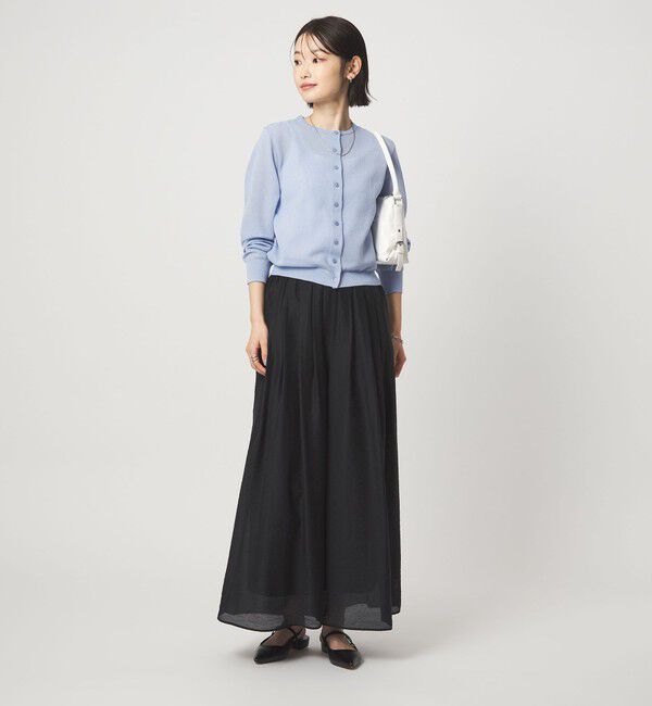 UNITED ARROWS green label relaxing「ハニカム クロップド ニット カーディガン」|カーディガン|