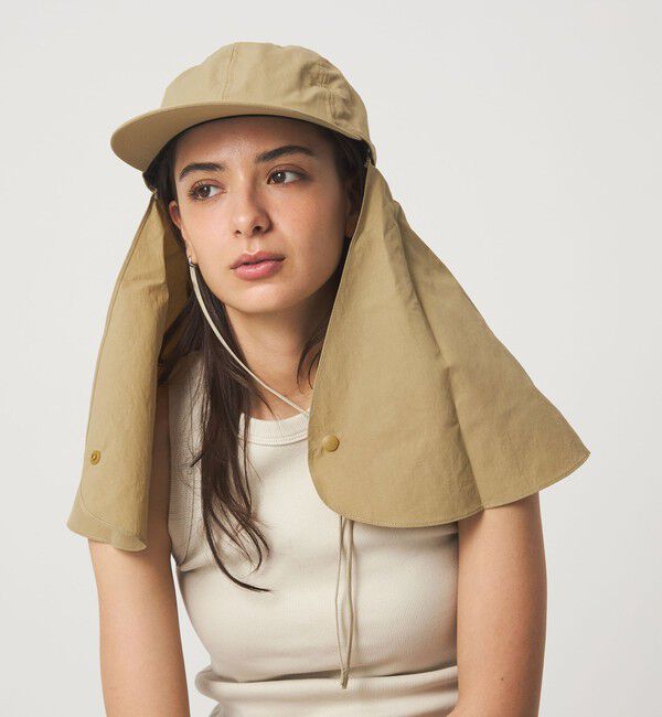 UNITED ARROWS green label relaxing「【別注】＜コカゲル＞3WAY ネックガード キャップ UVカット」|キャップ・キャスケット|