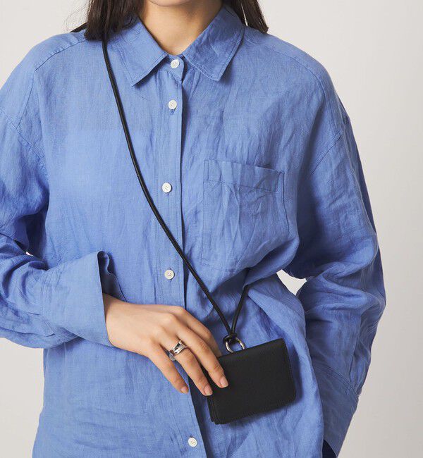 UNITED ARROWS green label relaxing「【別注 / WEB限定】＜DEMIU＞カードホルダー/ IDホルダー / カードケース」|名刺入れ・カードケース|BLACK