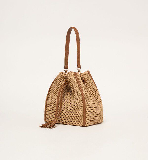 UNITED ARROWS green label relaxing「2WAY シートドロスト バッグ / ショルダーバッグ」|かごバッグ|