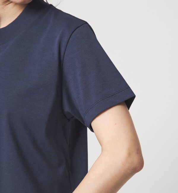 UNITED ARROWS green label relaxing「＜スタイリスト 兵藤千尋さんコラボ＞ワイドネック Tシャツ」|Tシャツ・カットソー|