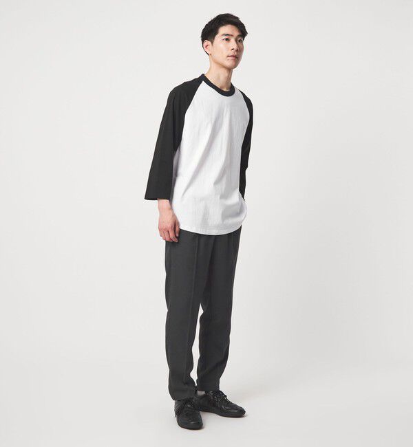 UNITED ARROWS green label relaxing「【WEB限定】＜GOAT＞ベースボール 8分袖 Tシャツ」|Tシャツ・カットソー|
