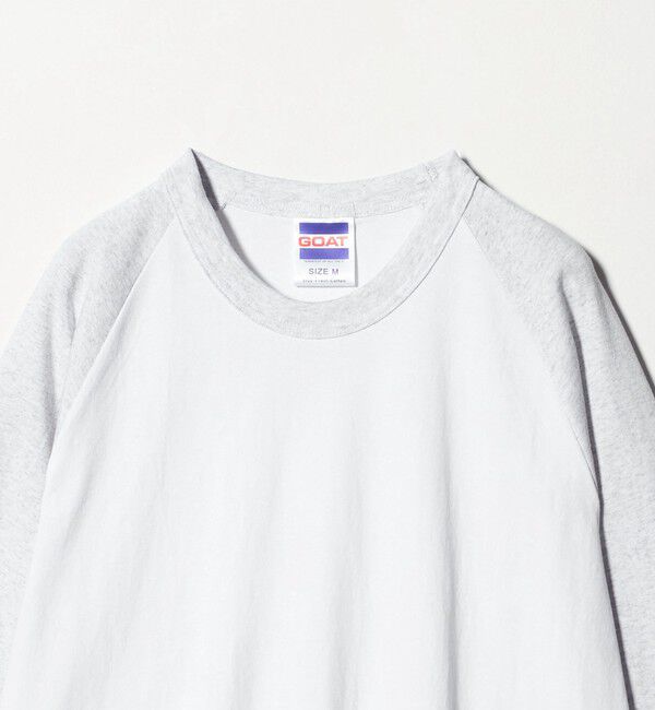 UNITED ARROWS green label relaxing「【WEB限定】＜GOAT＞ベースボール 8分袖 Tシャツ」|Tシャツ・カットソー|