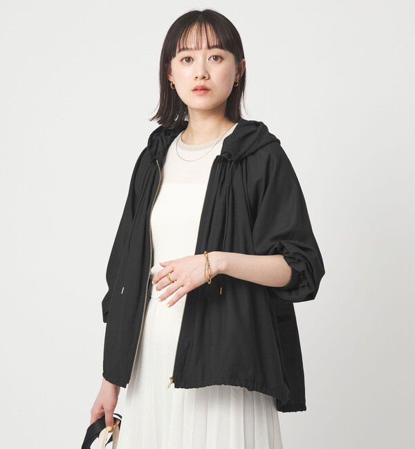 UNITED ARROWS green label relaxing「シアー フーディ ブルゾン マシンウォッシャブル UVカット 通気性」|ブルゾン・スタジャン|