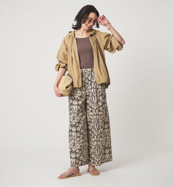 UNITED ARROWS green label relaxing「シアー フーディ ブルゾン マシンウォッシャブル UVカット 通気性」|ブルゾン・スタジャン|