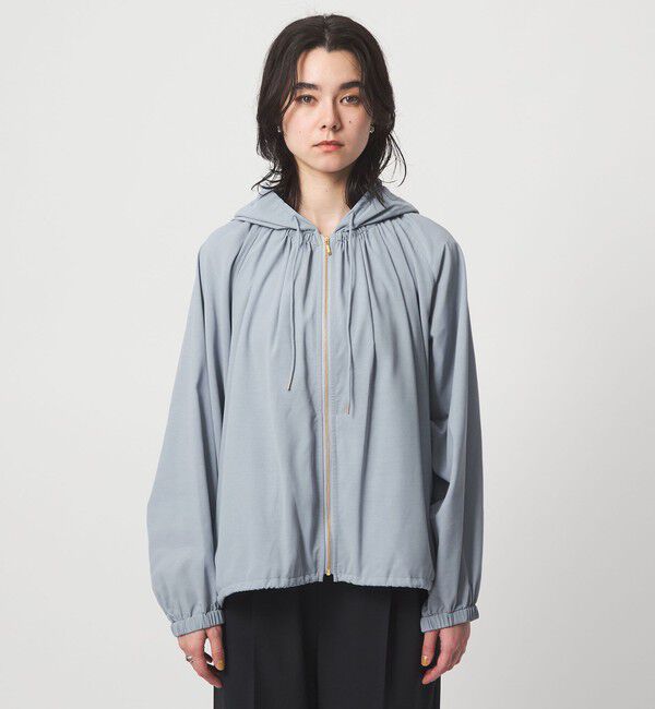 UNITED ARROWS green label relaxing「シアー フーディ ブルゾン マシンウォッシャブル UVカット 通気性」|ブルゾン・スタジャン|