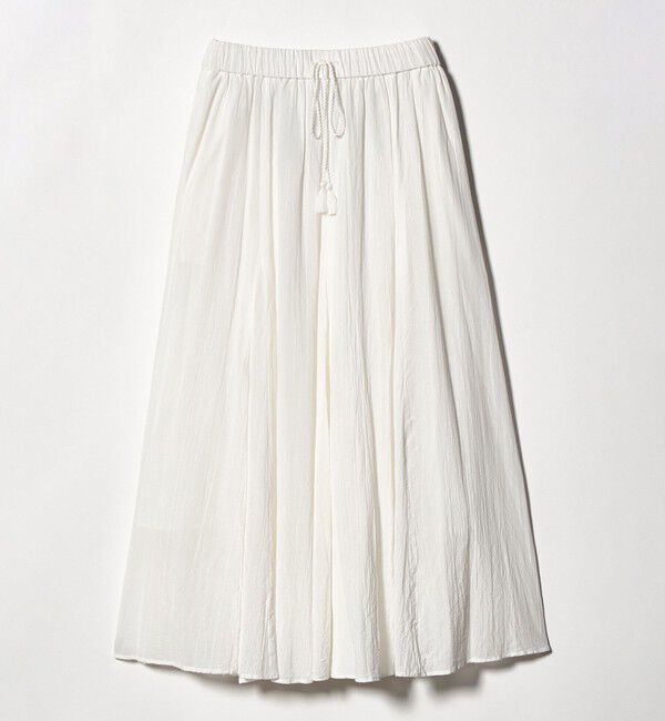 UNITED ARROWS green label relaxing「ボイル パネル フレア スカート」|フレア|