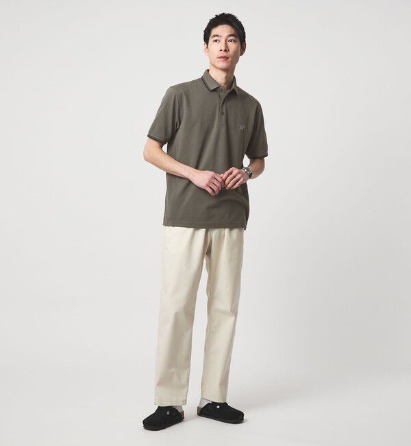 UNITED ARROWS green label relaxing「【WEB限定】ドライクリーン 半袖 ポロシャツ -吸水速乾・抗菌-」|ポロシャツ|