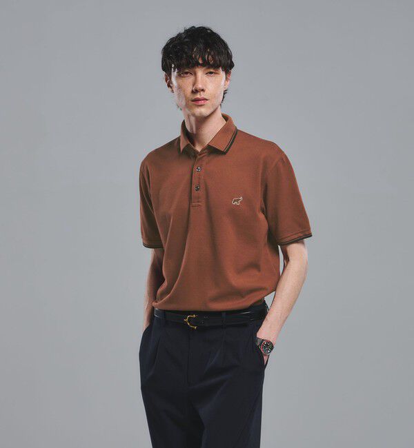 UNITED ARROWS green label relaxing「【WEB限定】ドライクリーン 半袖 ポロシャツ -吸水速乾・抗菌-」|ポロシャツ|