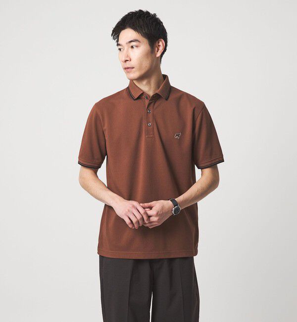 UNITED ARROWS green label relaxing「【WEB限定】ドライクリーン 半袖 ポロシャツ -吸水速乾・抗菌-」|ポロシャツ|