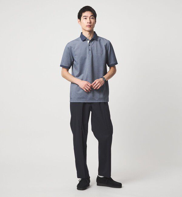 UNITED ARROWS green label relaxing「【WEB限定】ドライクリーン 半袖 ポロシャツ -吸水速乾・抗菌-」|ポロシャツ|