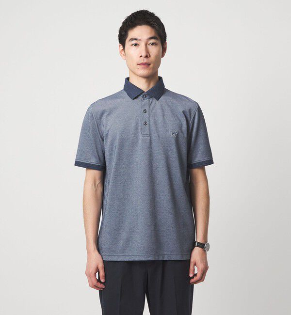 UNITED ARROWS green label relaxing「【WEB限定】ドライクリーン 半袖 ポロシャツ -吸水速乾・抗菌-」|ポロシャツ|