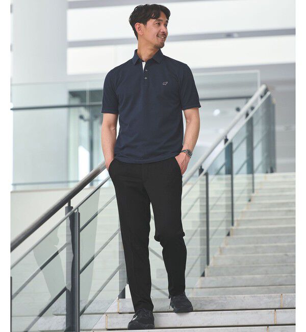 UNITED ARROWS green label relaxing「【WEB限定】ドライクリーン 半袖 ポロシャツ -吸水速乾・抗菌-」|ポロシャツ|