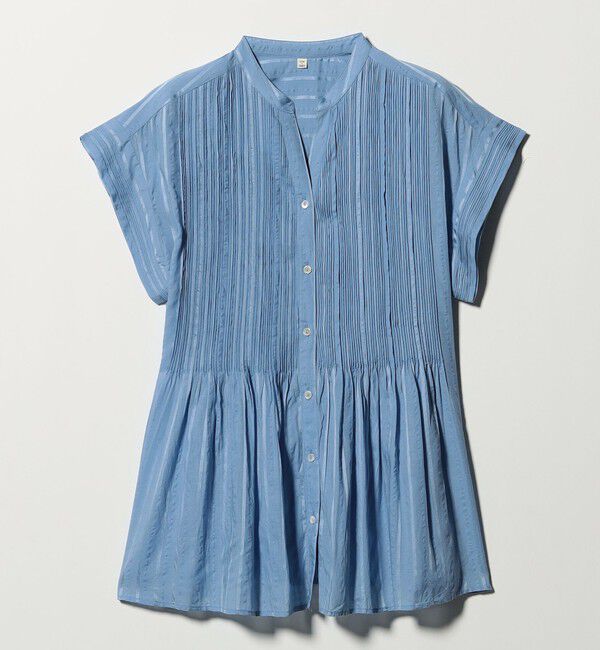 UNITED ARROWS green label relaxing「ピンタック シャツ」|シャツ・ブラウス|LT.BLUE