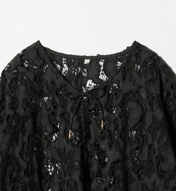 UNITED ARROWS green label relaxing「カットワークレース ブラウス」|シャツ・ブラウス|